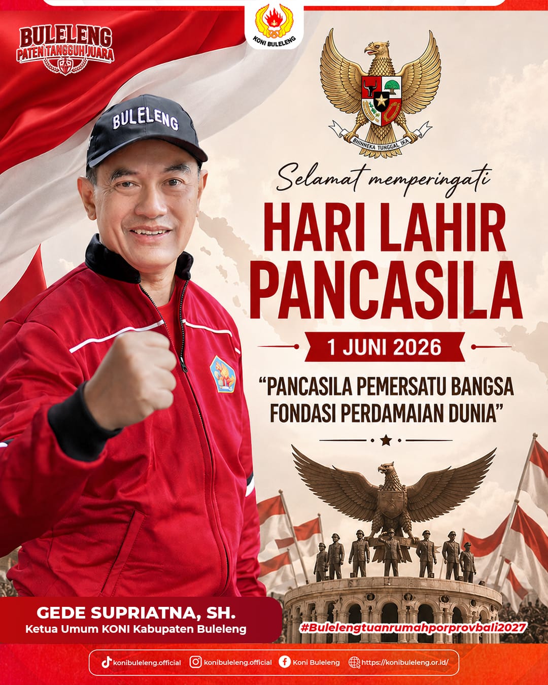 Selamat Memperingati Hari Lahir Pancasila