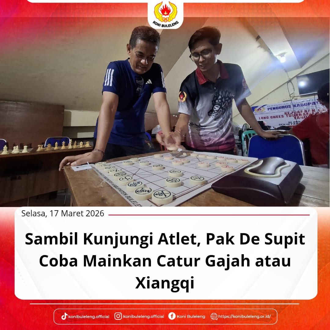 Pak De Supit coba main Catur Gajah